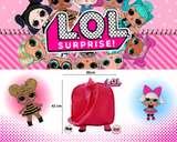 Kit Mochila Infantil LOL - Mochila LOL + Bola LOL Surpresa + Copo LOL